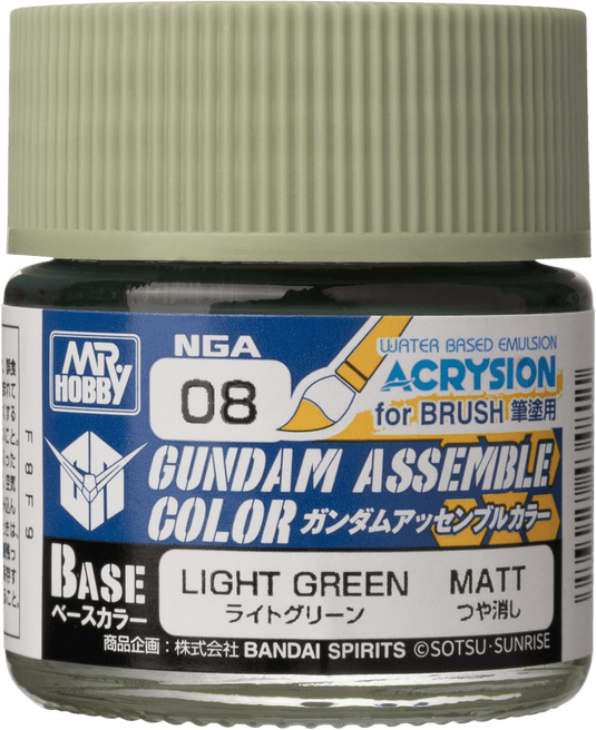 Mr Hobby - Acrysion Color - Gundam Assemble Color Light Green NGA08