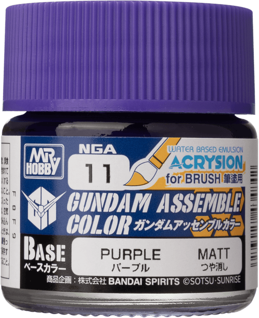 Mr Hobby - Acrysion Color - Gundam Assemble Color Purple NGA11