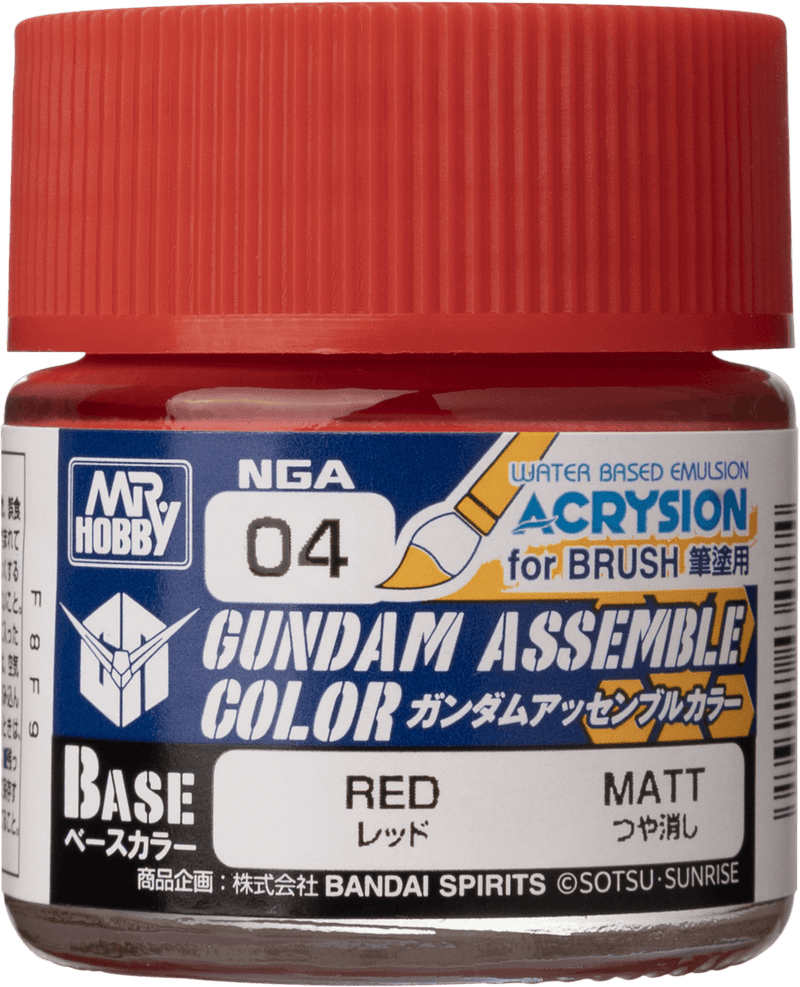 Load image into Gallery viewer, Mr Hobby - Acrysion Color - Gundam Assemble Color Red NGA04
