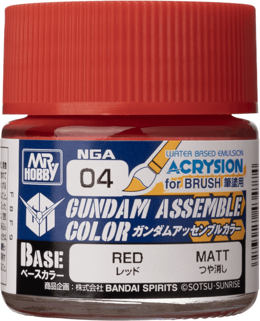 Mr Hobby - Acrysion Color - Gundam Assemble Color Red NGA04
