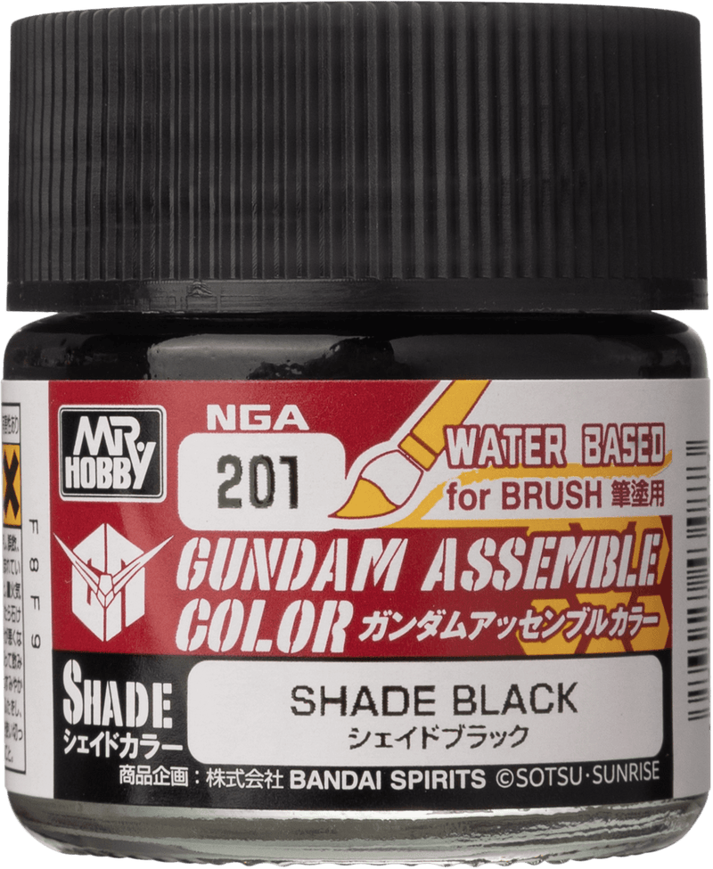 Load image into Gallery viewer, Mr Hobby - Acrysion Color - Gundam Assemble Color Shade Black NGA201

