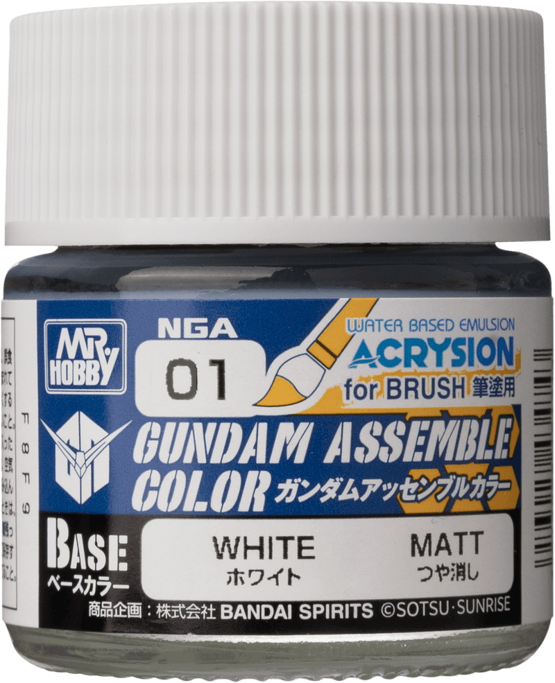 Load image into Gallery viewer, Mr Hobby - Acrysion Color - Gundam Assemble Color White NGA01
