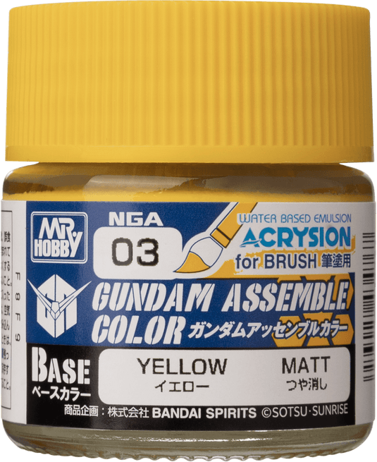 Mr Hobby - Acrysion Color - Gundam Assemble Color Yellow NGA03