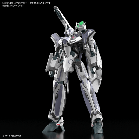 Bandai - HG 1/100 Macross Frontier - VF-31F Siegfried (Messer Ihlefeld Custom)