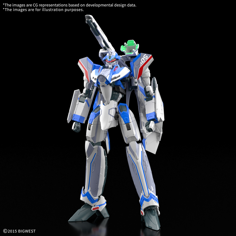 Load image into Gallery viewer, Bandai - HG 1/100 Macross Delta - VF-31J Siegfried (Hayate Immelmann Use) Deluxe Set
