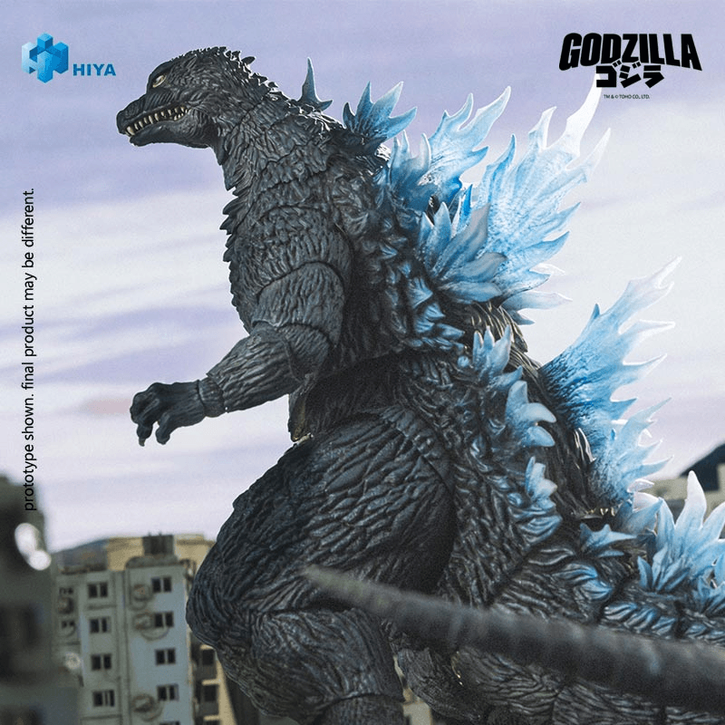 Load image into Gallery viewer, Hiya Toys - Exquisite Basic Series: Godzilla Against Mechagodzilla (2002) - Godzilla (Heat Ray Version)
