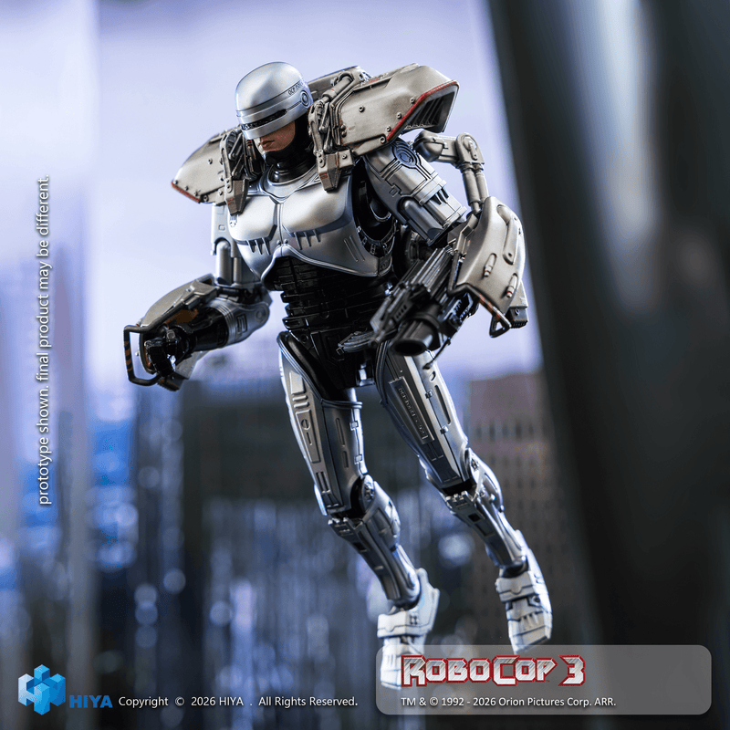 Load image into Gallery viewer, Hiya Toys - Exquisite Super Series: RoboCop 3 (1993) - RoboCop 1/12 Scale Die-Cast Figure
