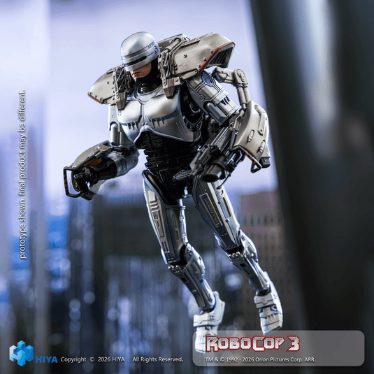 Hiya Toys - Exquisite Super Series: RoboCop 3 (1993) - RoboCop 1/12 Scale Die-Cast Figure