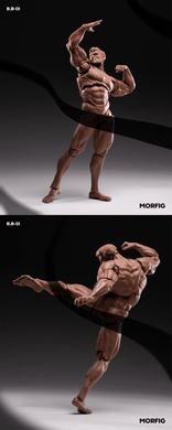 INART - Morfig 1/12 Scale Blank Body - Male Body (Version 3)