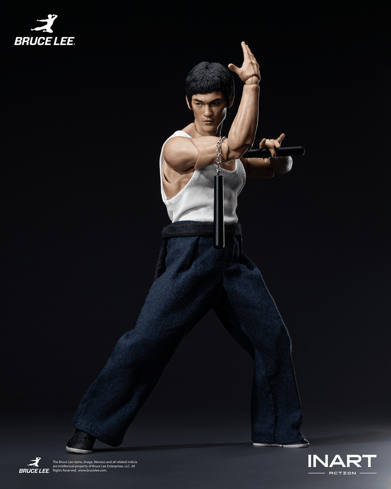 Load image into Gallery viewer, INART - Bruce Lee (Kung Fu Outfit) 1/12 Scale Figure
