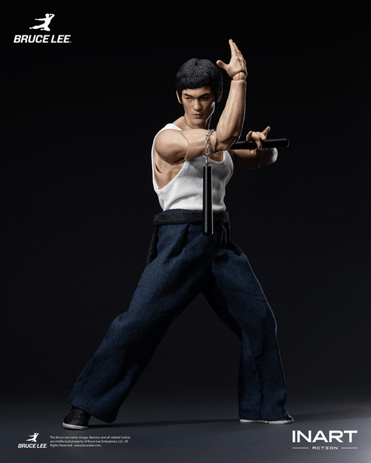 INART - Bruce Lee (Kung Fu Outfit) 1/12 Scale Figure