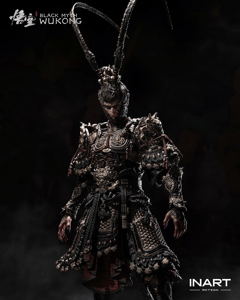Load image into Gallery viewer, INART - Black Myth: Wukong - Great Sage Armor Set 1/12 Scale Figure
