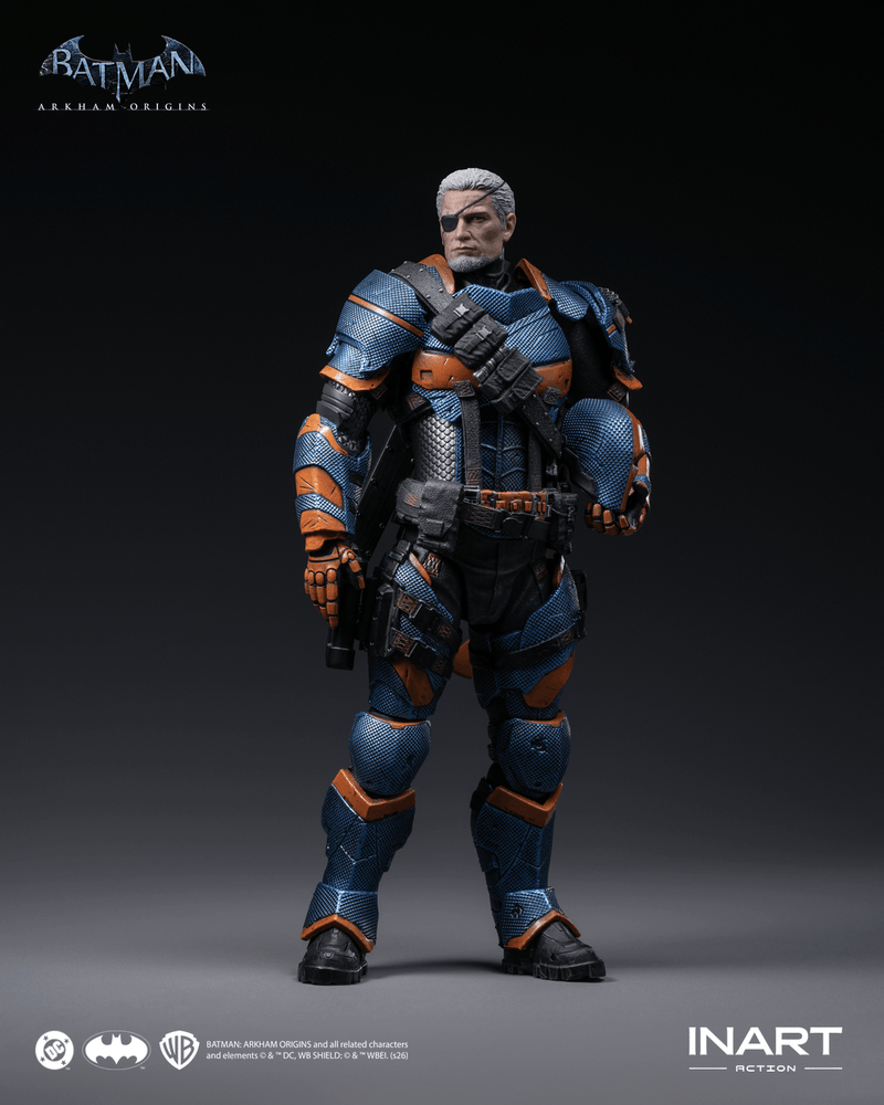 Load image into Gallery viewer, INART - Batman: Arkham Origins - Deathstroke 1/12 Scale Figure

