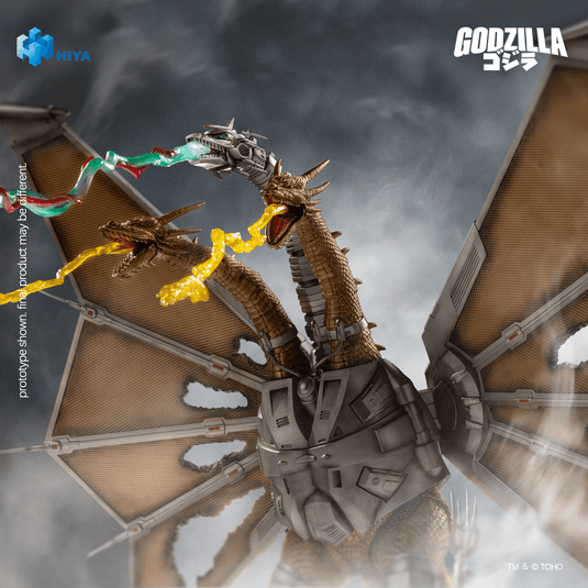 Hiya Toys - Exquisite Basic Series: Godzilla VS King Ghidorah (1991) - Mecha King Ghidorah (Battle Damaged)