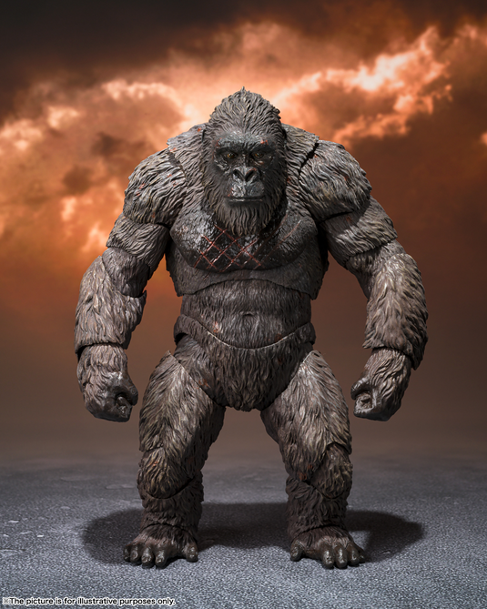 Bandai - S.H.Monsterarts Godzilla X Kong (2021) - Kong (Event Exclusive Color Edition)