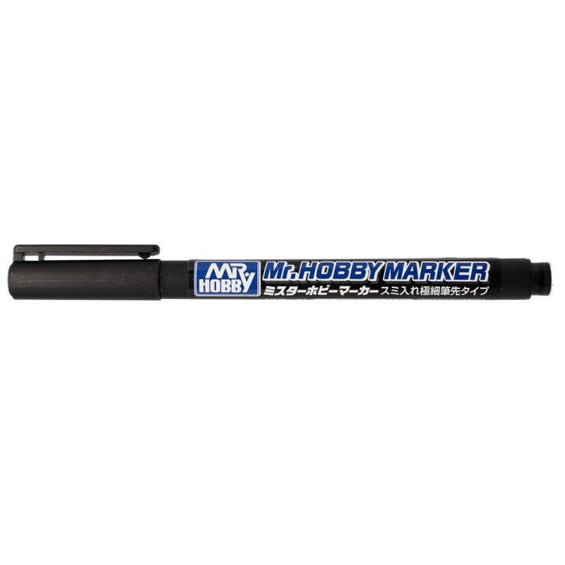 Load image into Gallery viewer, Mr Hobby - Super Fine Tip Brush Pen Black
