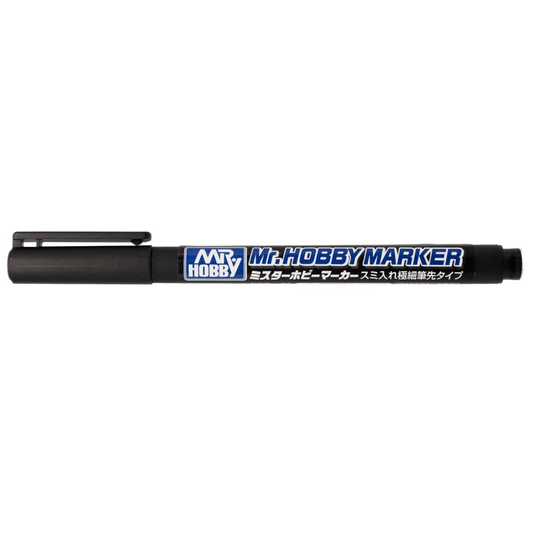Mr Hobby - Super Fine Tip Brush Pen Black