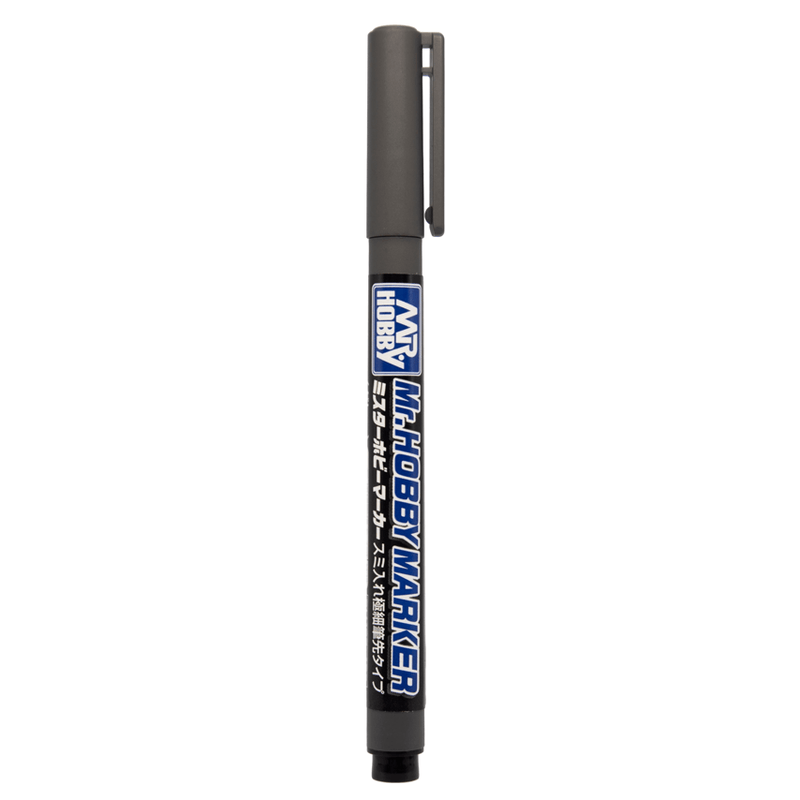 Load image into Gallery viewer, Mr Hobby - Super Fine Tip Brush Pen Gray

