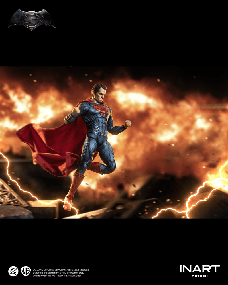Load image into Gallery viewer, INART - Batman V Superman: Dawn of Justice - Superman 1/12 Scale Figure

