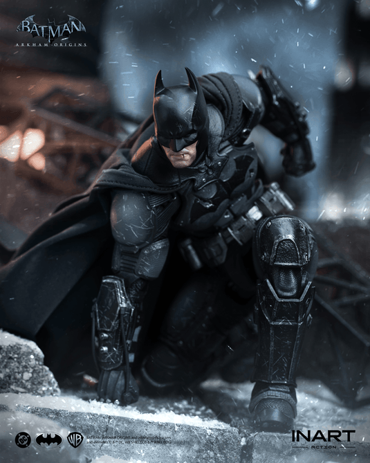 INART - Batman: Arkham Origins - Batman (Battle Damaged Version) 1/12 Scale Figure