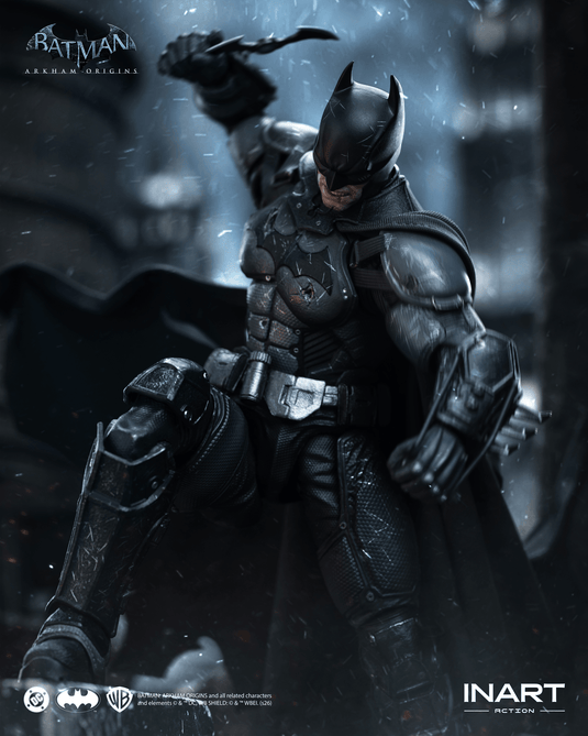 INART - Batman: Arkham Origins - Batman (Battle Damaged Version) 1/12 Scale Figure