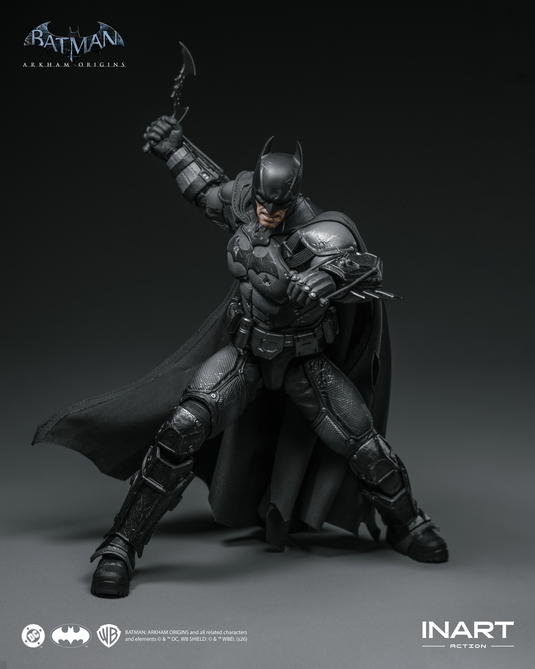 INART - Batman: Arkham Origins - Batman (Battle Damaged Version) 1/12 Scale Figure