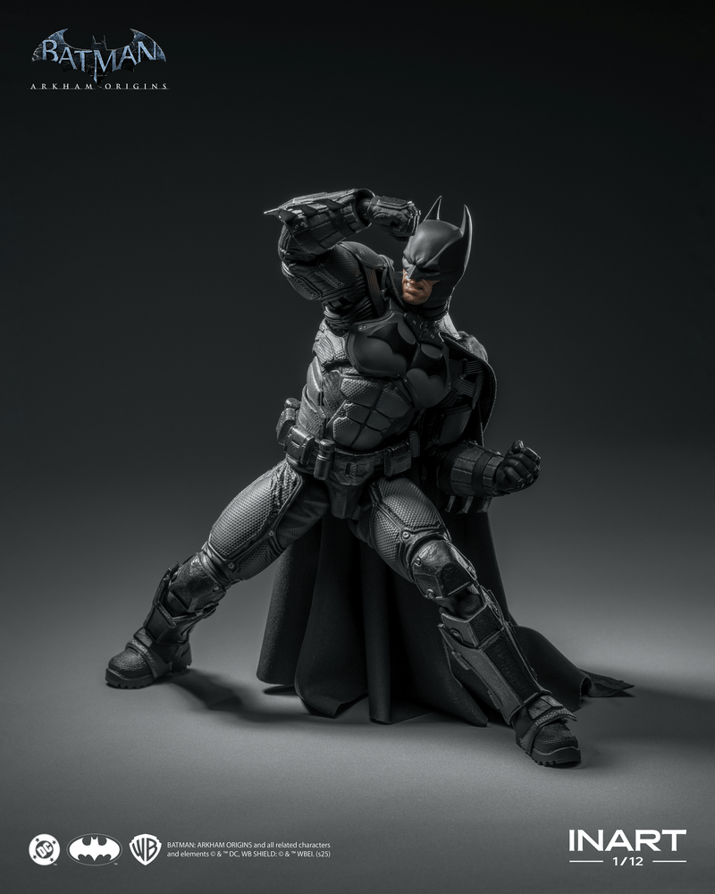 Load image into Gallery viewer, INART - Batman: Arkham Origins - Batman 1/12 Scale Figure

