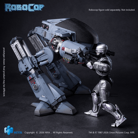 Hiya Toys - Exquisite Super Series: RoboCop (1987) - ED-209 1/12 Scale Die-Cast Figure
