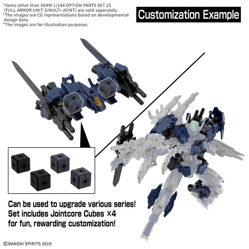 Load image into Gallery viewer, 30 Minutes Missions - Option Parts Set 25 (Full Armor Unit/Multi-Joint)
