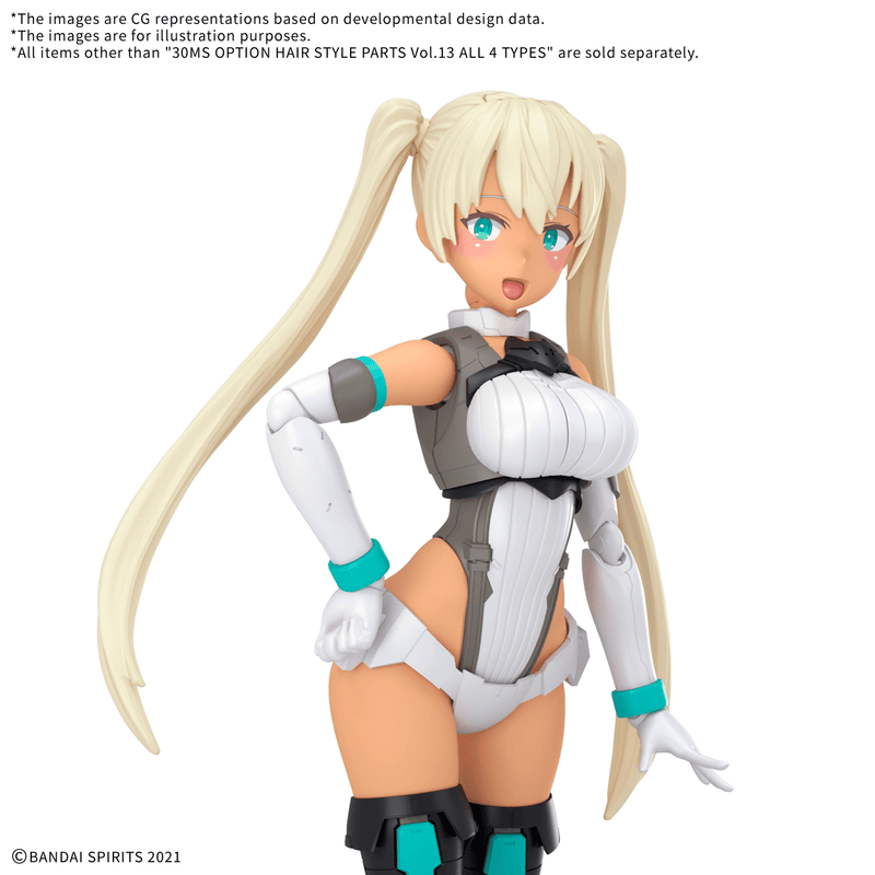 Load image into Gallery viewer, 30 Minutes Sisters - Option Hairstyle Parts Vol. 13: Twintails 1 (Yellow 5)
