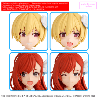 30 Minutes Sisters - Option Hairstyle and Face Parts Set - Juri Saijo/Natsuha Arisugawa (THE iDOLM@STER - Shiny Colors)