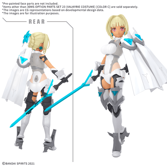 30 Minutes Sisters - Option Parts Set 23 (Valkyrie Costume) (Color C)