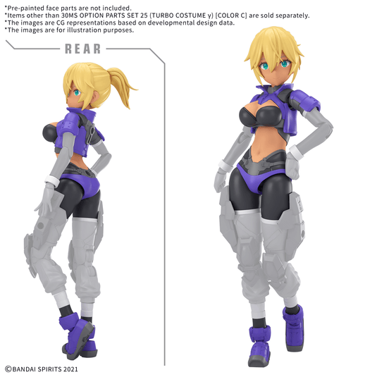 30 Minutes Sisters - Option Parts Set 25 (Turbo Costume Gamma) (Color C)