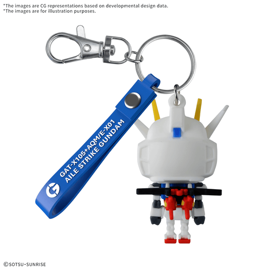 Bandai - 3D Rubber Mascot Keychain - Aile Stpla-Kun