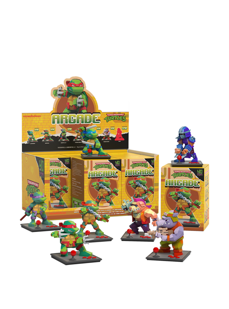 Load image into Gallery viewer, Mighty Jaxx - Arcade: Teenage Mutant Ninja Turtles (Tray of 6)
