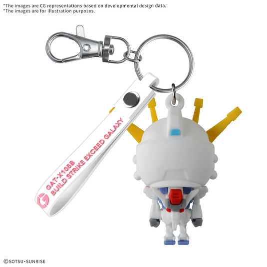 Bandai - 3D Rubber Mascot Keychain - Build Stpla-Kun