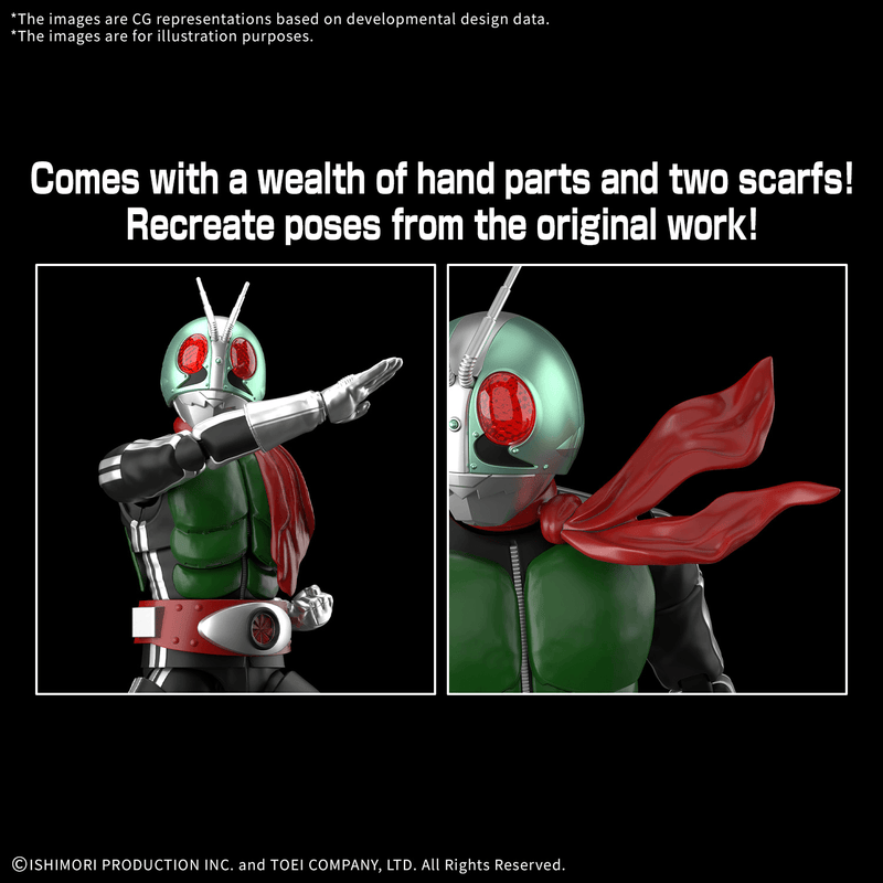Load image into Gallery viewer, Bandai - Figure Rise Standard - Kamen Rider - Kamen Rider New No.
