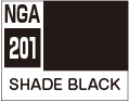 Load image into Gallery viewer, Mr Hobby - Acrysion Color - Gundam Assemble Color Shade Black NGA201
