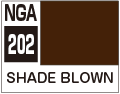 Mr Hobby - Acrysion Color - Gundam Assemble Color Shade Brown NGA202