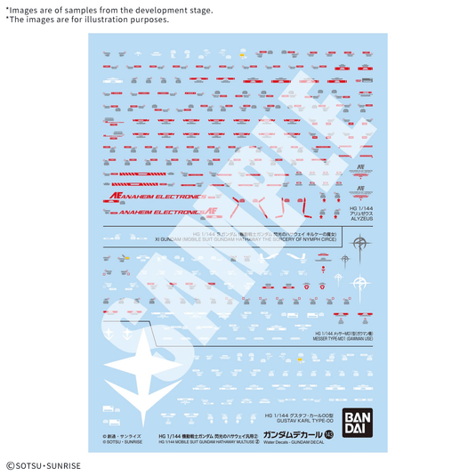 Bandai - Decal 143 - Mobile Suit Hathaway Multiuse 2