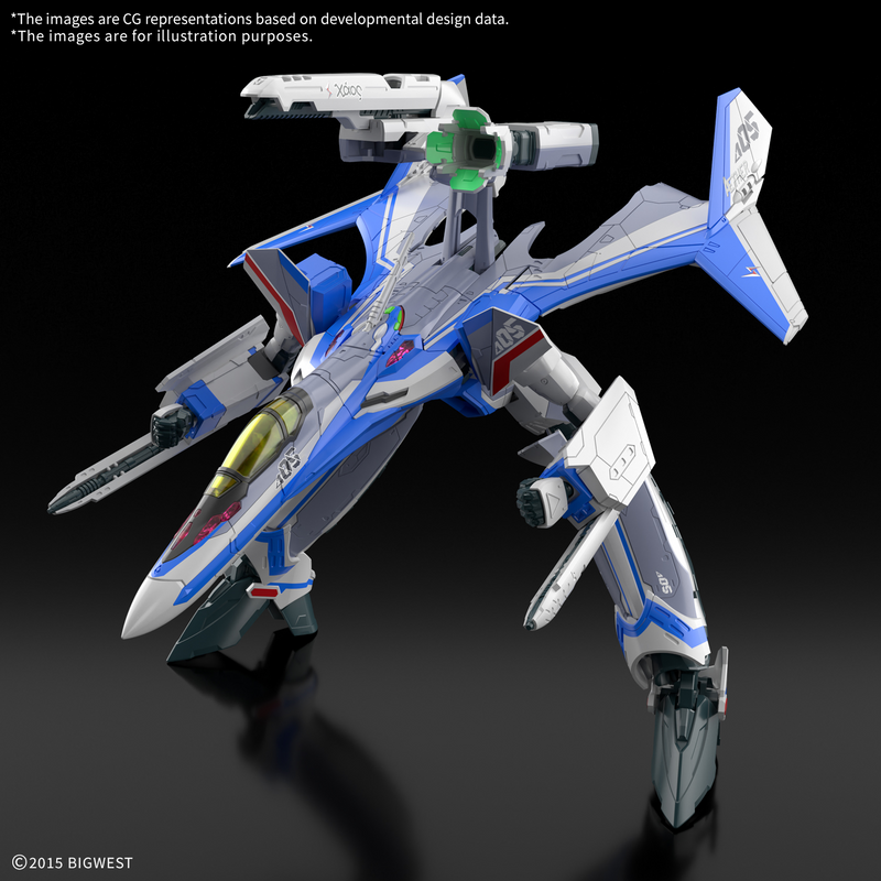 Load image into Gallery viewer, Bandai - HG 1/100 Macross Delta - VF-31J Siegfried (Hayate Immelmann Use) Deluxe Set
