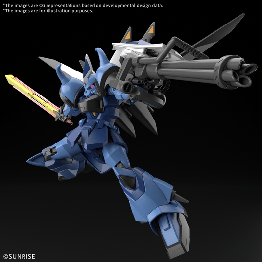 High Grade Gundam SEED Freedom Zero 1/144 - Gouf Ignited Custom