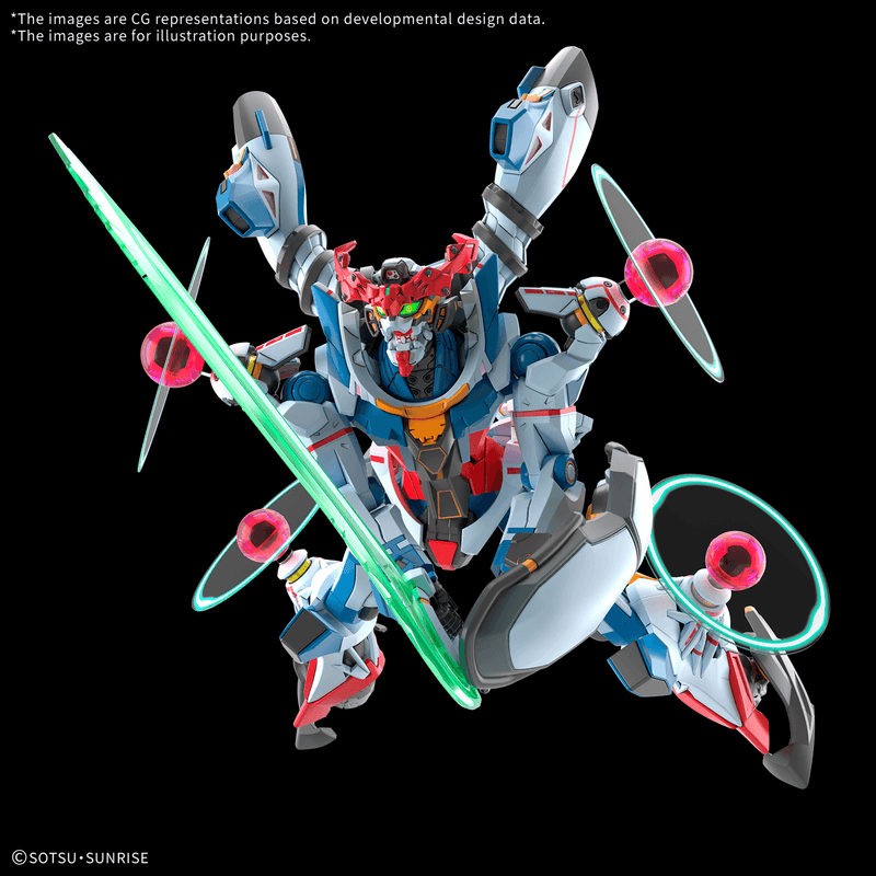 Load image into Gallery viewer, High Grade Mobile Suit Gundam GQuuuuuuX 1/144 - GQuuuuuux (Endymion Unit Awakened)
