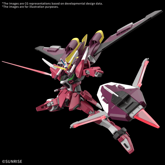 High Grade Gundam SEED Freedom Zero 1/144 - Infinite Justice Gundam & Booster Unit (Tentative)
