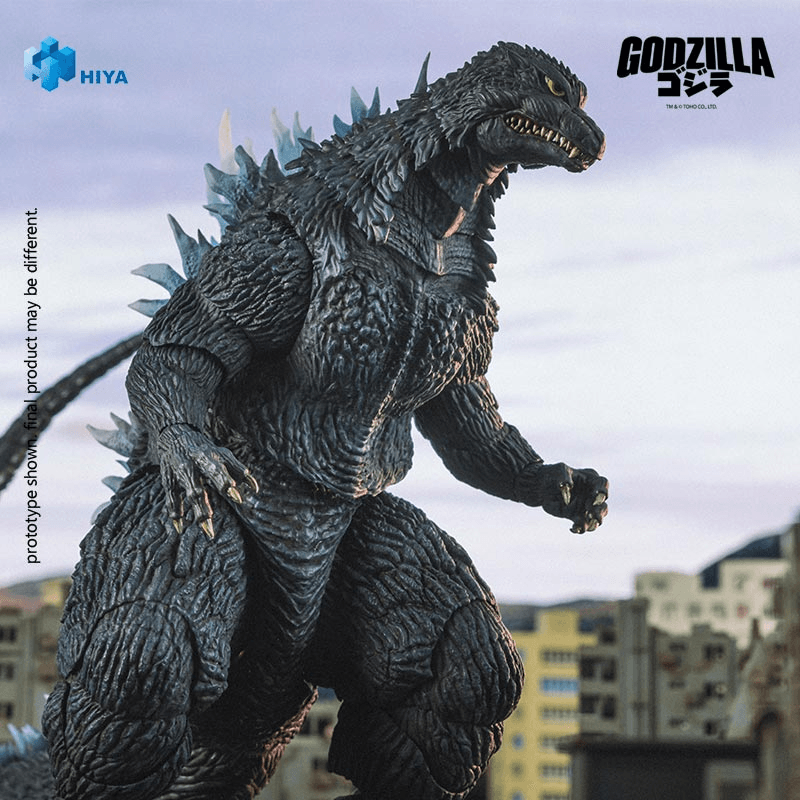 Load image into Gallery viewer, Hiya Toys - Exquisite Basic Series: Godzilla Against Mechagodzilla (2002) - Godzilla (Heat Ray Version)
