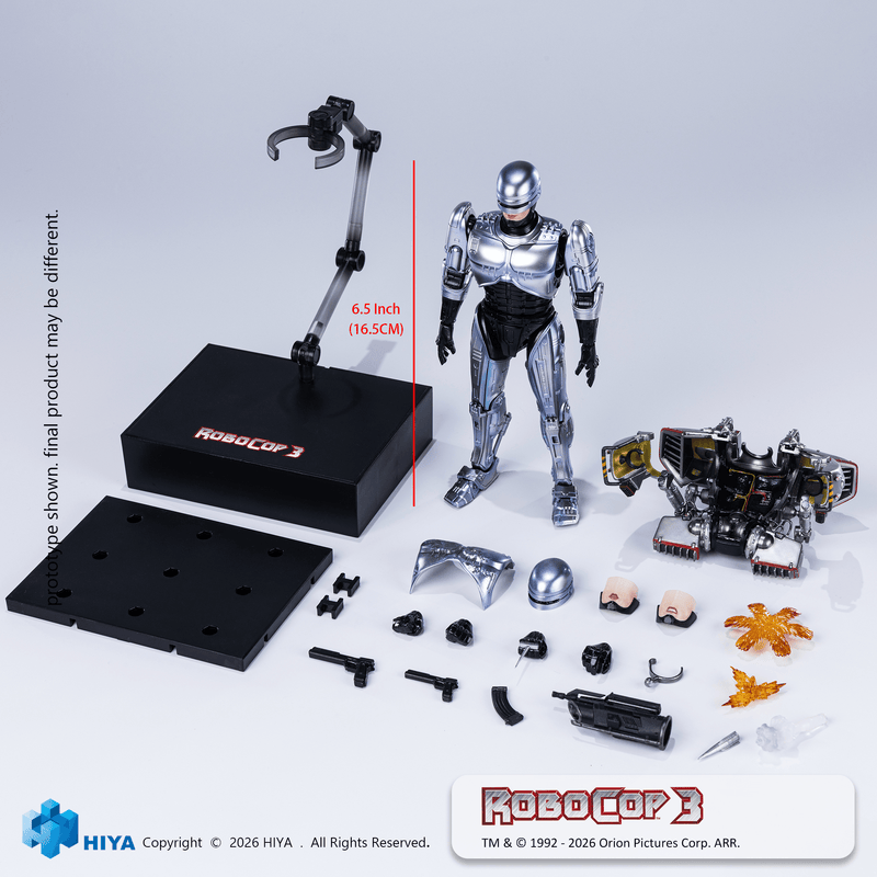 Load image into Gallery viewer, Hiya Toys - Exquisite Super Series: RoboCop 3 (1993) - RoboCop 1/12 Scale Die-Cast Figure
