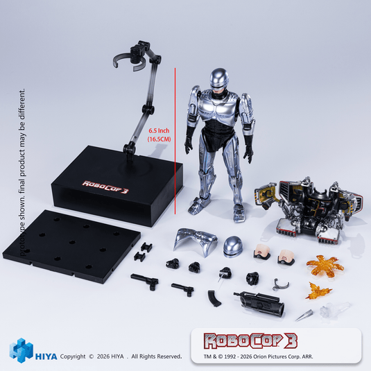Hiya Toys - Exquisite Super Series: RoboCop 3 (1993) - RoboCop 1/12 Scale Die-Cast Figure
