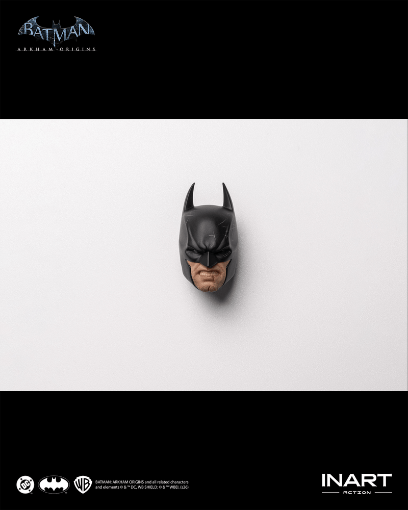 Load image into Gallery viewer, INART - Batman: Arkham Origins - Batman (Battle Damaged Version) 1/12 Scale Figure
