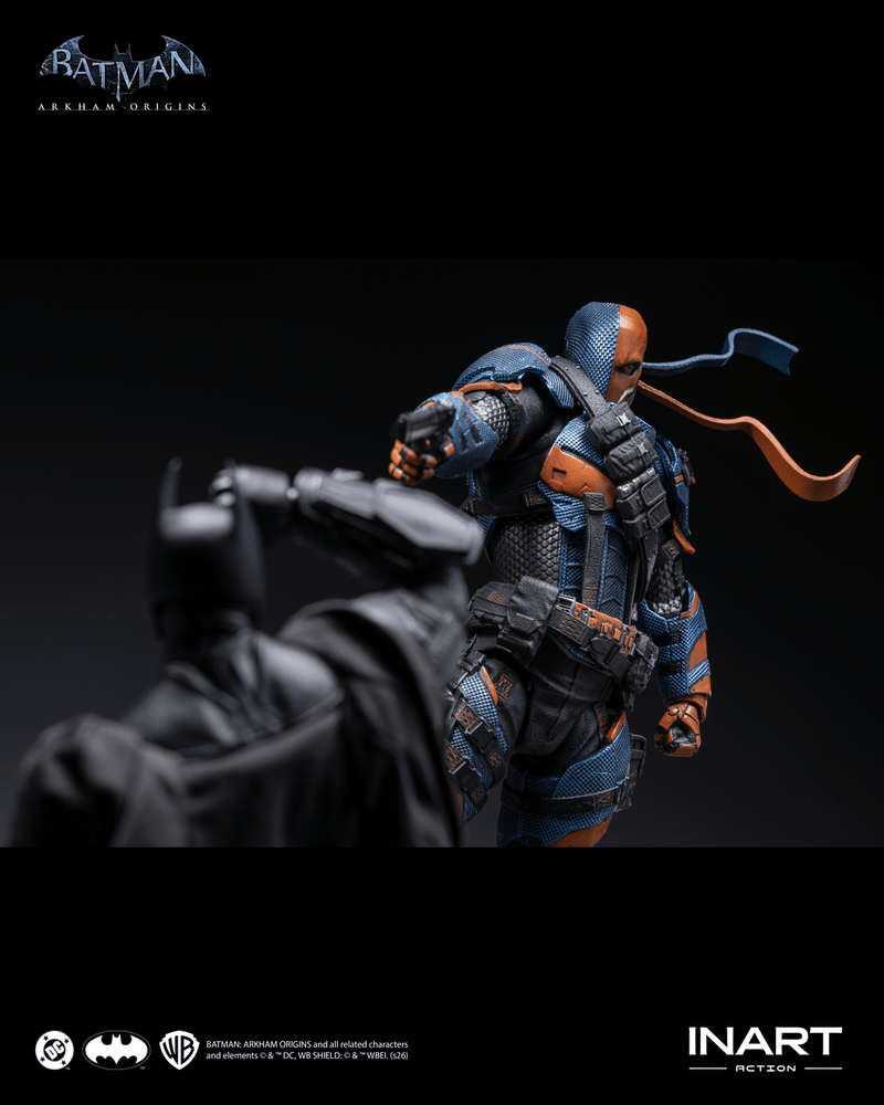 Load image into Gallery viewer, INART - Batman: Arkham Origins - Deathstroke 1/12 Scale Figure
