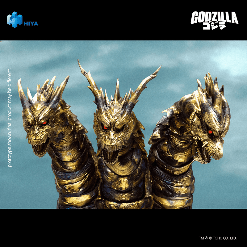 Load image into Gallery viewer, Hiya Toys - Exquisite Basic Series: Godzilla Final Wars (2004) - Keizer Ghidorah
